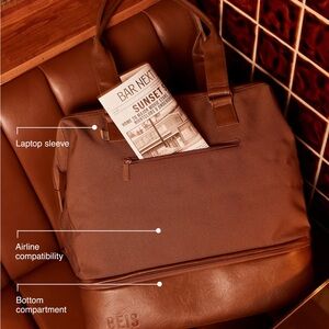 BEIS the Mini Weekender in Maple NEW